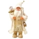 thumbnail image 2 of Adornos navideños de Año Nuevo 2024 para el hogar, bata blanca dorada, Papá Noel, centro comercial, árbol de Navidad, muñeco de peluche 2023 navidad, 2 of 5