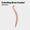 thumbnail image 3 of Revlon ColorStay Waterproof Brow Creator, 2-in-1 Eyebrow Pencil & Powder, 620 Auburn, 0.003 oz, 3 of 7