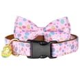 thumbnail image 1 of Wipalor Conejos De Pascua Huevos Collar De Perro Ajustable Niña Niño Cachorro Con Pajarita Desmontable Lindo Conejito De Pascua Collar Para Mascotas Collar De Perro Collar De Perro De Cuero Suave De A, 1 of 1