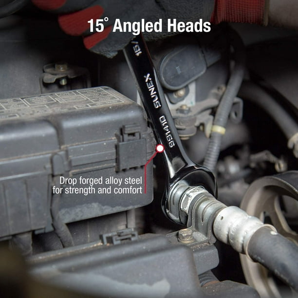 Sunex angle on sale wrench set