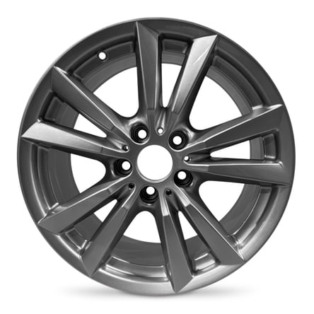 Remanufactured Genuine OEM Reconditioned Wheel 18x8.5 5x120 46 mm Offset Silver Alloy Rim For BMW X5 2014-2018 36116853952 Single
