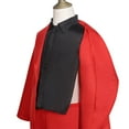 thumbnail image 6 of Aocisk Halloween Clothes Outfits for Boys Outfit Kids Party Dress Up Gothic Performance Suit Formal Attire for Children Red 12-13 Years, 6 of 8