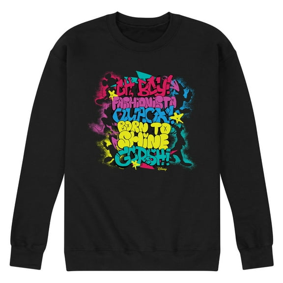 Disney - Stacked Editorial - Men's Crew Neck Fleece Pullover