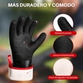 thumbnail image 3 of Guantes de Barbacoa Guantes Asador de Parrilla Guantes Manoplas para Horno Grado Alimenticio Silicona Aislamiento Térmico Resistente a Altas Temperaturas Antideslizantes BBQ Guante de Cocina, 3 of 4