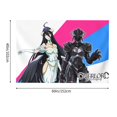 thumbnail image 4 of Anime Overlord Albedo Tapestry Wall Hanging Home Decoration Wall Blanket Dormitory Living Room Bedroom Backdrop Poster( 60x40inch), 4 of 7