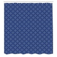 thumbnail image 2 of Ambesonne Royal Blue Shower Curtain, Ornament Circular Floral, 69"Wx84"L, Dark Lavender and Violet, 2 of 4