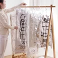 thumbnail image 4 of Sacs sous Vide Suspendus Économiseurs d'Espace Sacs de Rangement Compressibles Réutilisables Vides pour Vêtements Garde-Robe Couette Pack sous Vide, 4 of 5