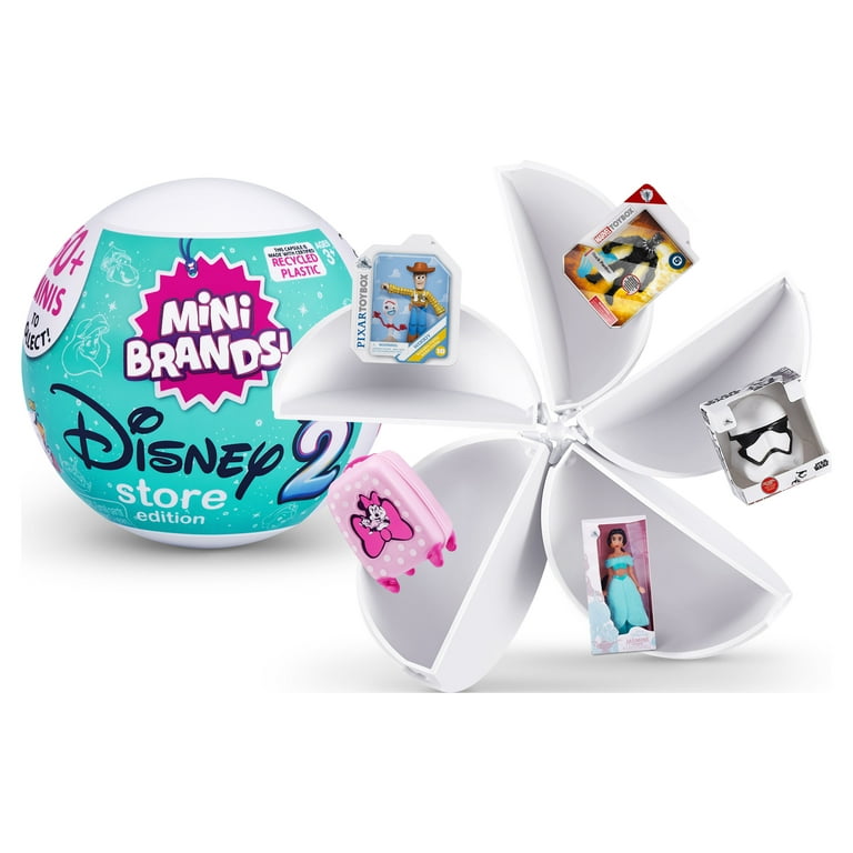  5 Surprise Mini Brands Disney Store Exclusive Series 1 Capsule  Collectibles (Advent Calendar) : Toys & Games