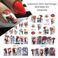 thumbnail image 3 of Lubelski Nail Sticker Romantic DIY Ultra Thin Valentine DIY Design Decals Manicure Sticker for Manicure, 3 of 7