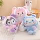 thumbnail image 4 of Muñecos de peluche Kawaii Sanrio de 25 cm, Kuromi, Hello Kitty, Melody, Cinnamoroll, muñecos de peluche suaves, almohadas de peluche, regalos de Navidad, 4 of 5