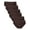 Chocolate, variant on Kalon Women's 6 Pack Hipster Brief Nylon Spandex Underwear
