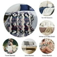 thumbnail image 4 of Catalonia Aztec Throw Blankets for Couch, Aztec blankets and throws Southwest Decor for Home Outdoor Camping Tent Picnic Beach Travel 60 X 50 Inch, 4 of 6