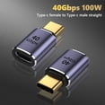 thumbnail image 2 of Adaptador magnético USB a tipo C Kuymtek carga rápida de 100W 40Gbps 8K @ 60Hz, 2 of 8