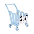 thumbnail image 3 of Carrito de compras para niños CUTICAT carrito de supermercado de juguete accesorios de comida de imitación Azul, 3 of 8