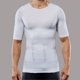 thumbnail image 3 of Ropa moldeadora de cuerpo para hombre sin costuras que contrae el abdomen, levanta la espalda, ropa interior ajustada, camiseta deportiva que absorbe la humedad, 3 of 5