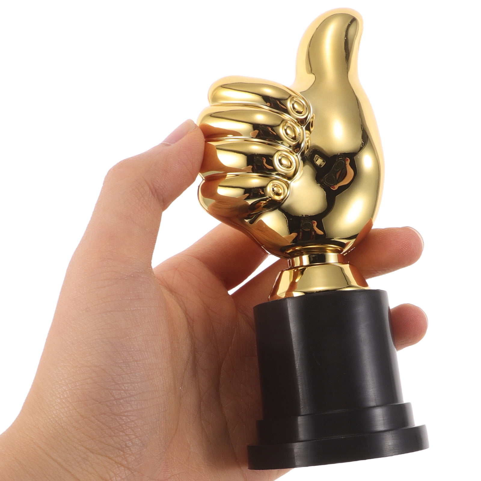 ELAYARD 15Pcs Mini Award Trophies Plastic Golden Cups for Parties Events Motivational Prizes for Participants