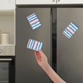 thumbnail image 5 of Hand Drawn Stripes Pattern 2 Pack 4x2.5 Inch Magnetic Stickers Thick and Strong for Fridge Dishwasher Teaching, 5 of 5