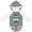 Granite & White w Ears, variant on Inktastic Mom's Gaming Buddy Aqua Controller Boys or Girls Long Sleeve Baby Bodysuit
