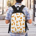 thumbnail image 2 of Geaub cartoon squirrel ultimate comfort and style: the perfect compact backpack for college, commute, travel, and everyday use, 2 of 2