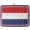 4th of July Stars, variant on Fall Floral Dish Drying Mat for Kitchen Counter Autumn Burnt Orange Wild Flowers Dish Draining Mat Absorbent Microfiber Dishes Pad Washable Dish Drainer Rack Mat Medium 16"x18"