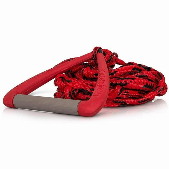 Liquid Force DLX Floating Surf Rope [Red] Wakesurf Rope & Handle 2025