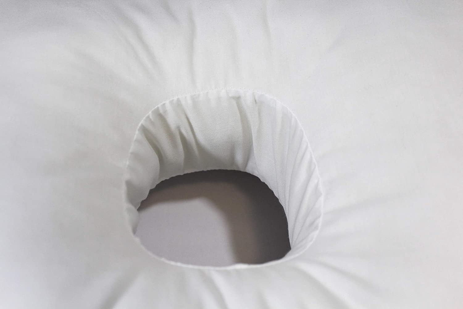 SleepEasy Comfort CNH Medium Cotton Revoloft Sleeping Pillow - Ergonomic with Ear Hole