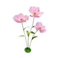 thumbnail image 4 of Decoración floral gigante con flores artificiales sobre soporte. Gran arreglo para escenario. Rosa, 4 of 9