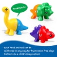 thumbnail image 3 of Dinosaurio Anzimo de Montessori Toys para niños de 1 a 4 años con bolsa, 3 of 5