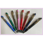 Soft Touch Silicon Surface Stylus Pen 8pcs Set (blue, green, gray, pink, red, burgundy, navy blue, black)