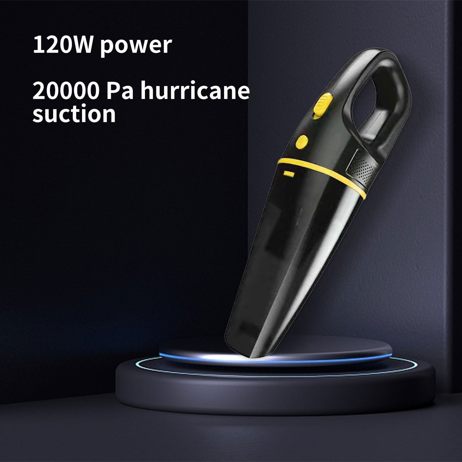 Uiz Merueh handheld Car Vacuum Car Vacuum Portable Cordless Rechargeable Lightweight Powerful Suction Portable Vacuum for Car Home Cleaning