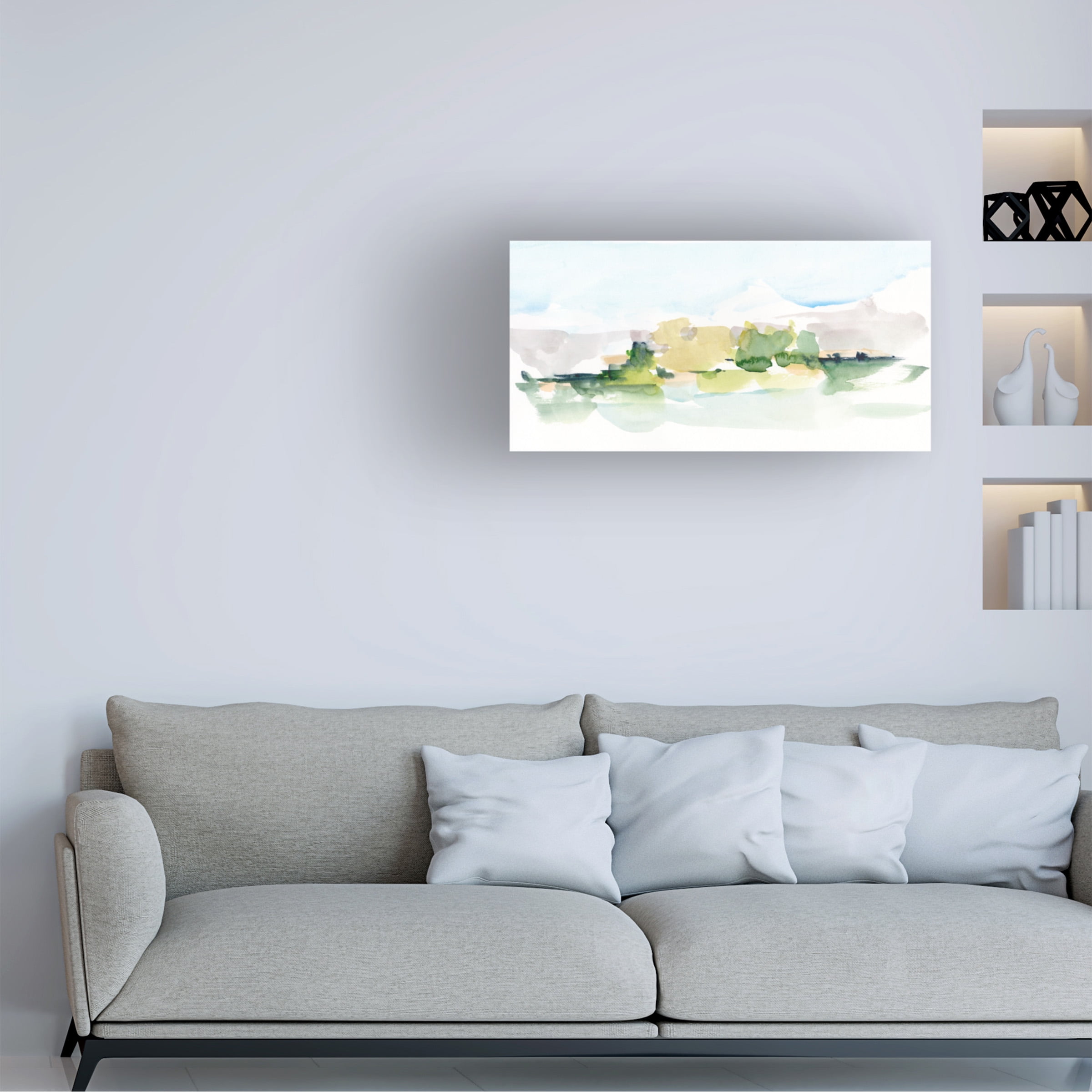 Ethan Harper 'Tangerine Sunset I' Canvas Art