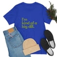 thumbnail image 2 of Big Dill T-shirt Unisex, Funny Pickle Lover Short Sleeve Meme Tee, Blue, XL, 2 of 9