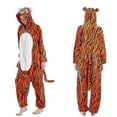 thumbnail image 5 of Unicorn Cat Bodysuit Adult Animal Stitch Totoro Bodysuit Women Men Couple Winter Pajama Set Sleepwear Home Clothes, 5 of 5