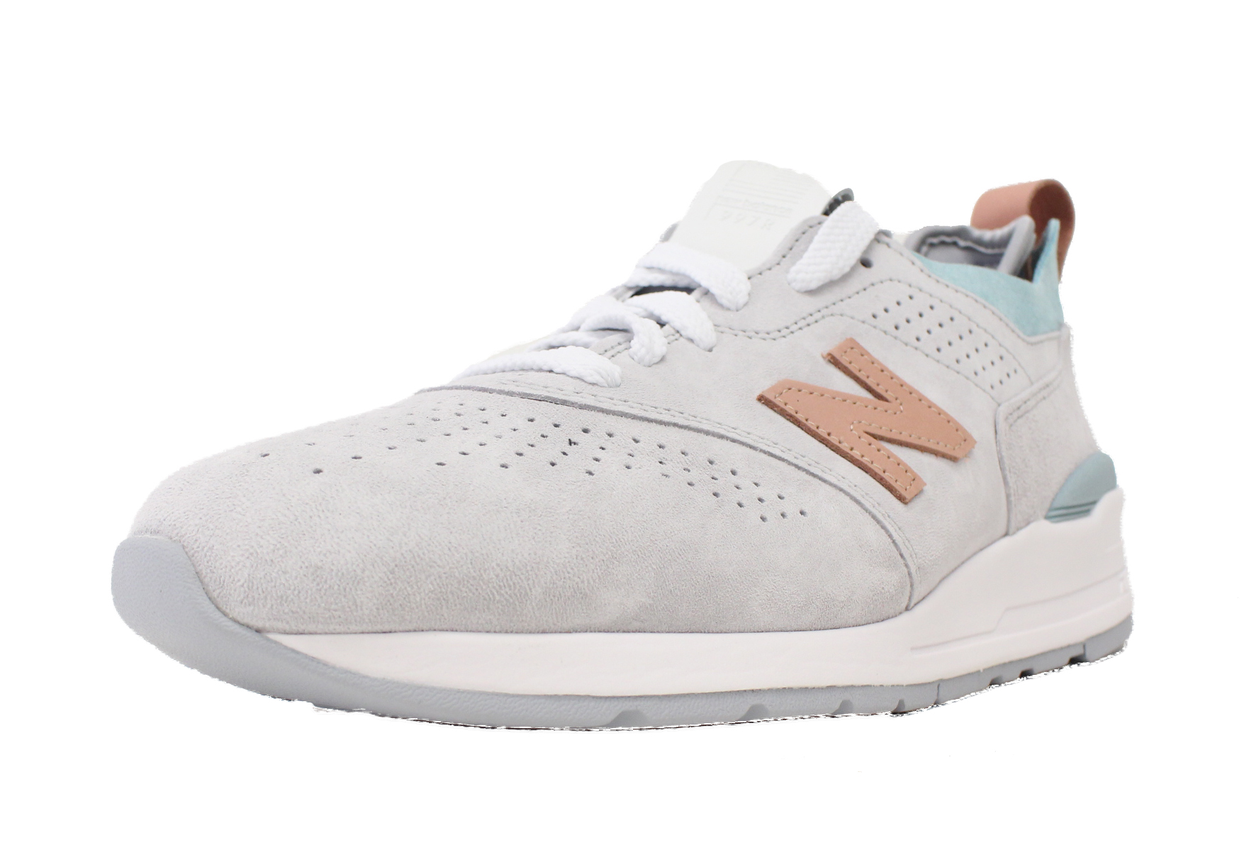 new balance 997 peach