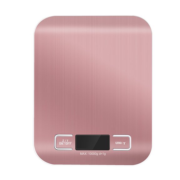 Kitchen Scale, Digital Food Weighing Scale, Wire Drawing Powder 10kg/1g for Baking & Coffee