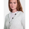 thumbnail image 4 of No Boundaries Button Front Hoodie Cardigan, Women's XXS-XXL, 4 of 5