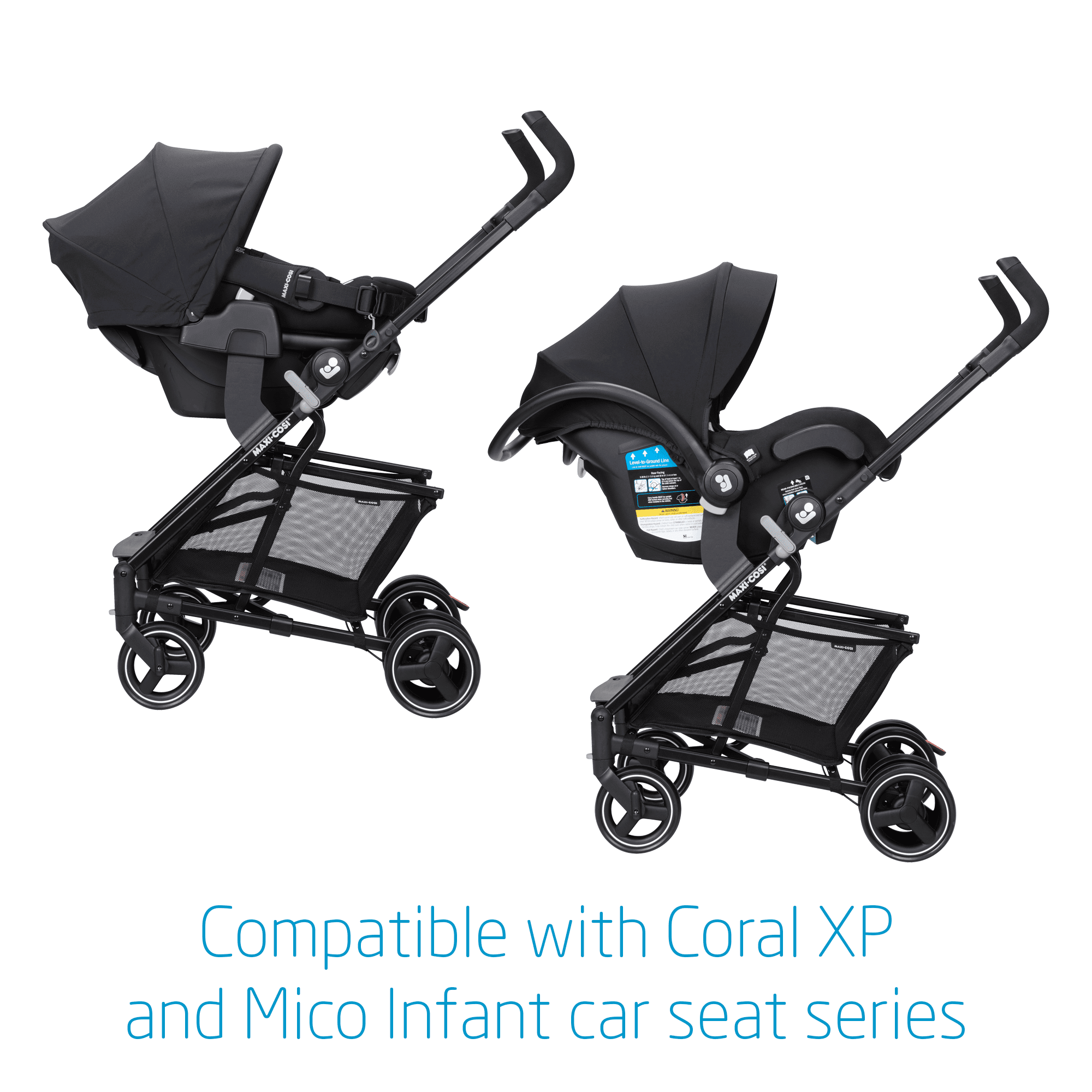 Maxi-Cosi Maxi-Taxi XT Ultra Compact Car Seat Caddy, Black