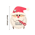 thumbnail image 2 of Christmas Collection Decorative & Reusable Wooden Countdown Calendar, 11.8inch, Santa Beard B, 2 of 7