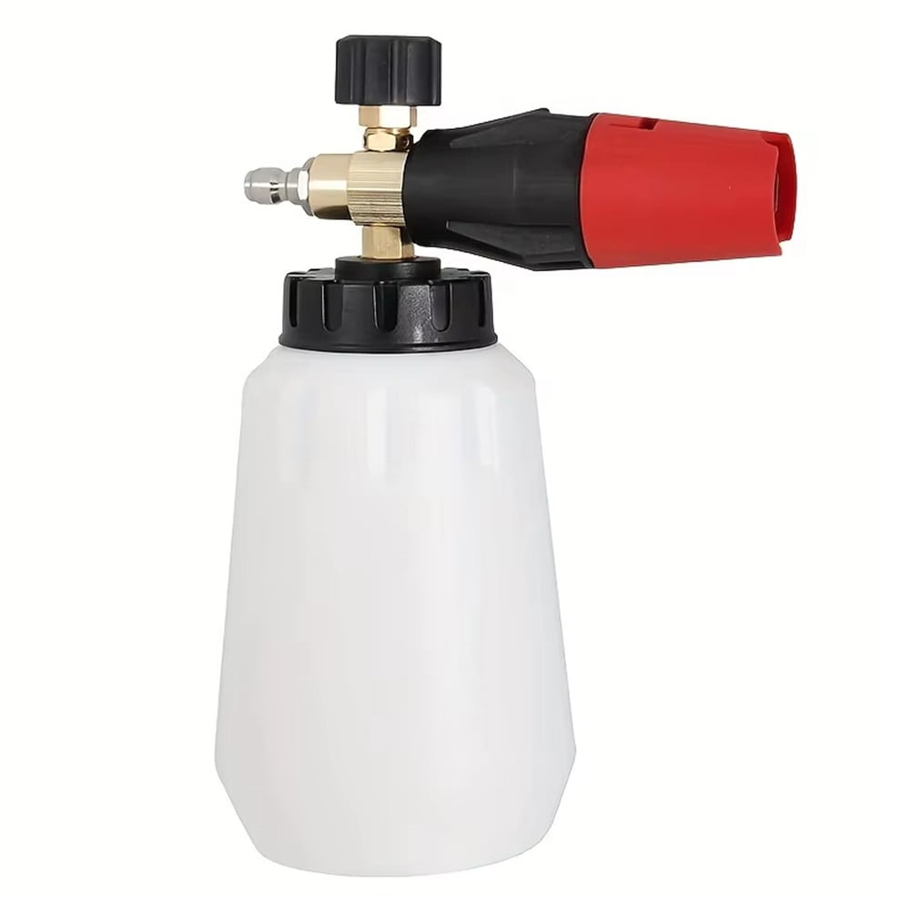 High Pressure Snow Foam Pot 1L Large Capacity Adjustable Angle Cleaning Tool