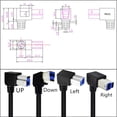 thumbnail image 4 of USB 3.0 Type B Male to Type B Female Extension Cable with Screws Panel Mount for Printers Monitor Hard Drive 50cm, 4 of 7