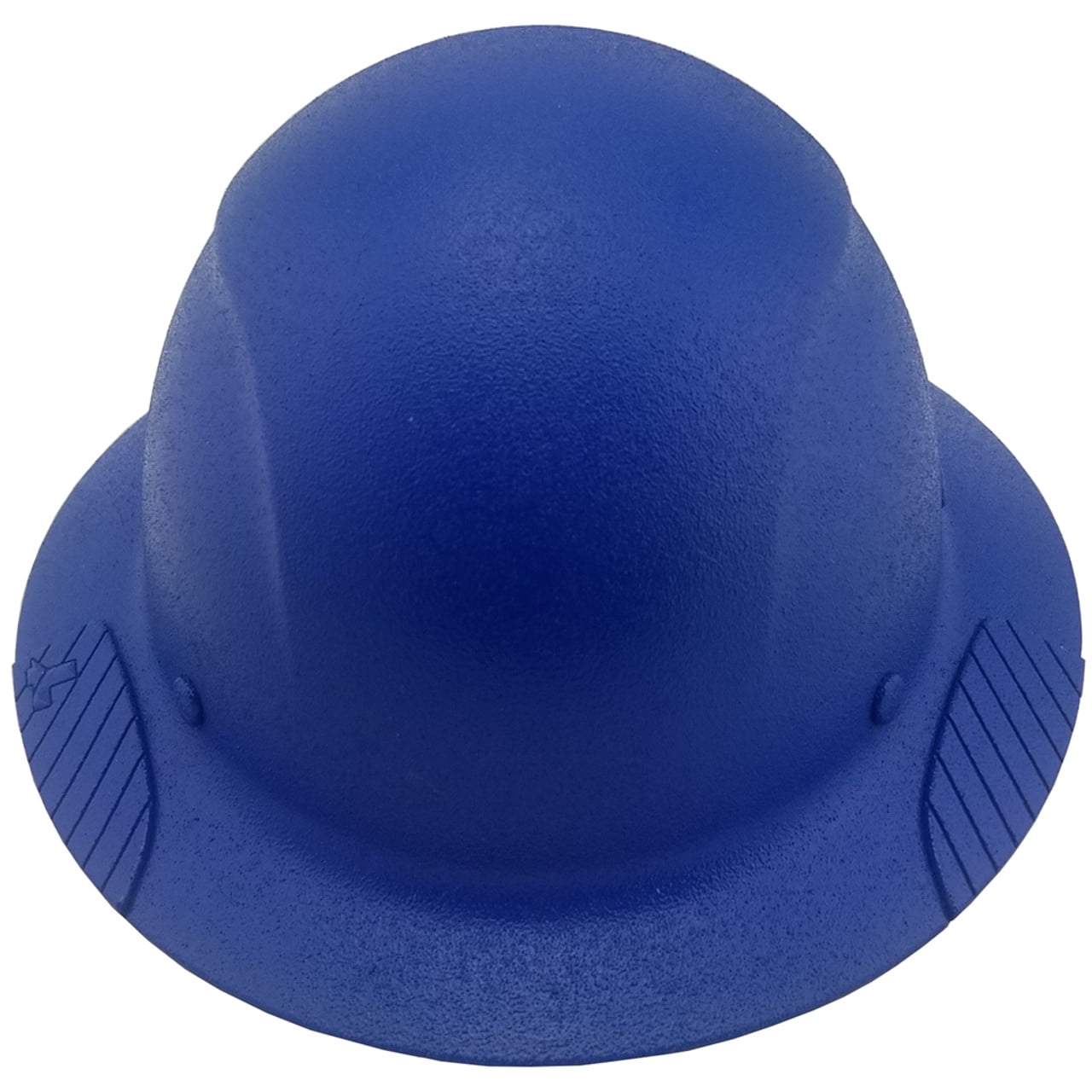 DAX Fiberglass Composite Hard Hat - Full Brim Textured Blue with Tote