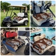 thumbnail image 6 of Golf Cart Seat Covers for 2 Seater, Coffee Gnomes Soft Microfiber Cart Seat Towel Blanket, Coffee Beans Cups Brown Absorbent Breathable Non Slip Bench Seats Protector for Golf Course 51"x31", 6 of 9