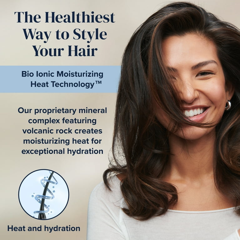 Bio Ionic 10X UltraLight Speed Hair Dryer, Adjustable Heat, Frizz