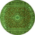 thumbnail image 1 of Ahgly Company Indoor Round Persian Green Traditional Area Rugs, 8' Round, 1 of 1