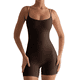 thumbnail image 3 of de Entrenamiento para Mujer, Sin Mangas, con Espalda Descubierta, Control de Abdomen, para Yoga, Color Marrón, Talla XS, 3 of 10