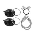thumbnail image 6 of 1 Set Hood Pin Lock Kit Universal Racing CNC Billet Pins for Vehicle Exterior Appearance and Engine Hood Security, 6 of 8