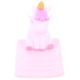 thumbnail image 4 of Soporte para teléfono de unicornio de 2 piezas, divertido, creativo, de plástico, con diseño de unicornio, para oficina, hogar, rosa, 4 of 5