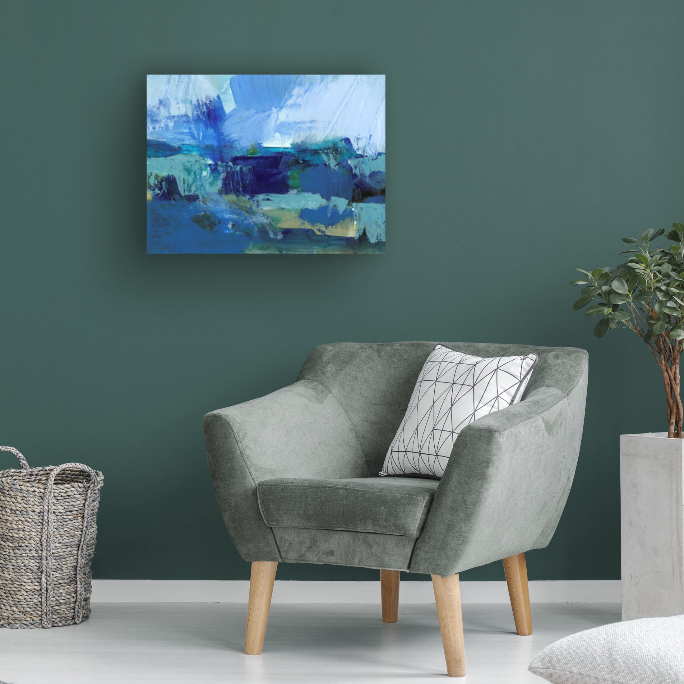 Trademark Fine Art Victoria Barnes Wild Seas I Canvas Wall Art