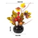 thumbnail image 3 of Xihbxyly Decoración de Calabaza de Halloween, Diseño Único con Hojas y Bayas, Tamaño Pequeño para Mesa o Mostrador, Versátil para Acción de Gracias En Otoño, Regalo Ideal para Decoración Del Hogar, 1, 3 of 6