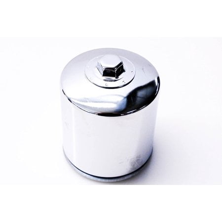 HIFLO Oil Filter HF171C Chrome - Compatible with Harley Davidson - Replaces 63731-99 / 63798-99